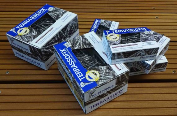 TERRASSOFIX Holz 5x50mm, 100 Stück, Die Terrassenschraube TERRASSOFIX Holz 5x50mm, 100 Stück, Die Terrassenschraube